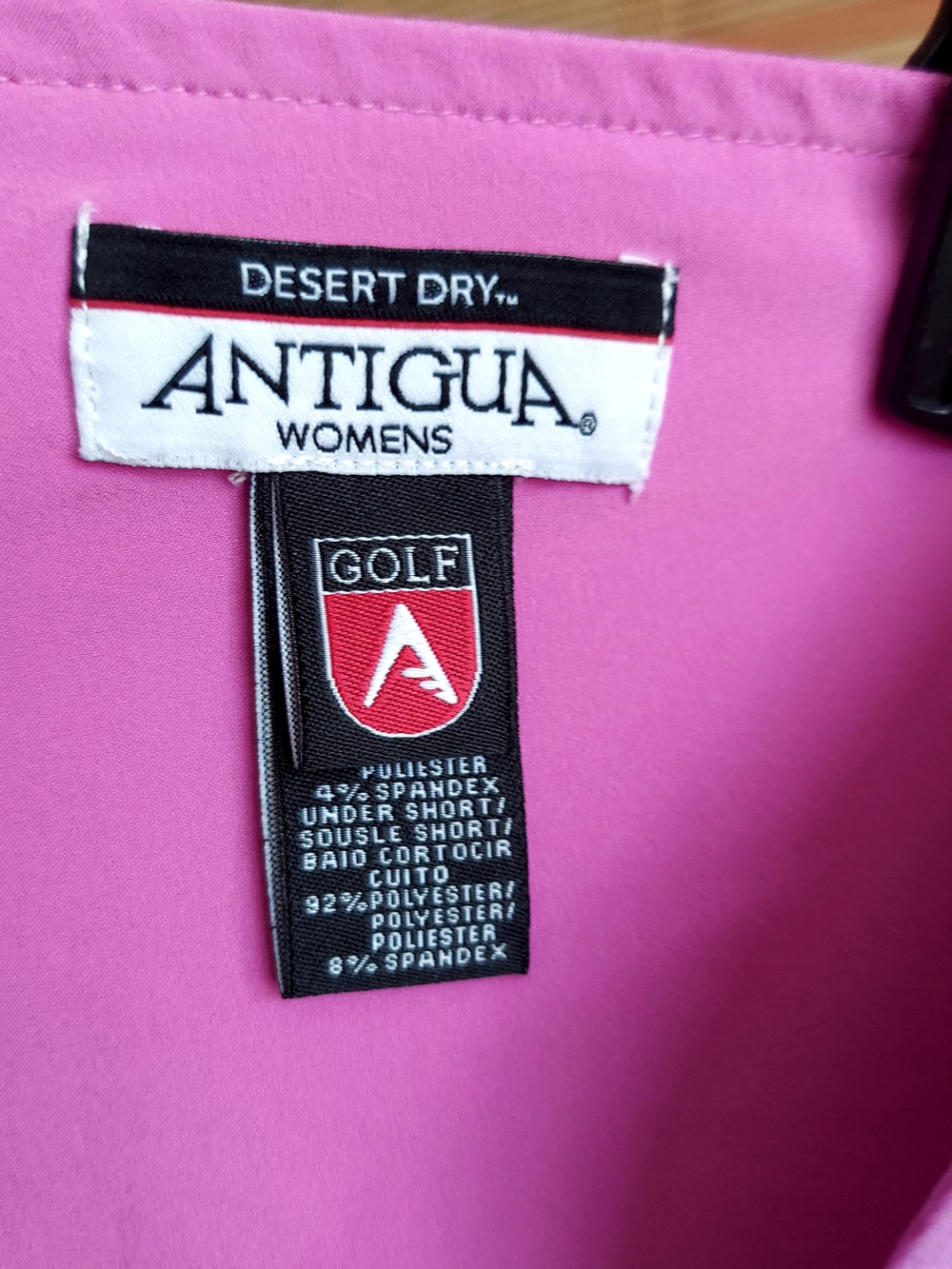 Antigua Pink Stretch Mini Skirt